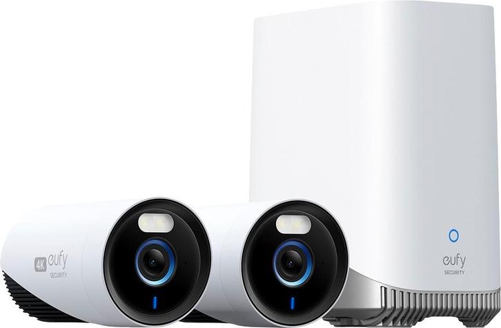 Eufy Homebase 3 + 2x Eufycam E330 - Nieuw !!!, Audio, Tv en Foto, Videobewaking, Nieuw, Buitencamera, Ophalen of Verzenden