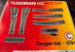 Fleischmann 6191C HO rails Rangier-Set., Hobby en Vrije tijd, Ophalen of Verzenden, Zo goed als nieuw, Rails, Fleischmann