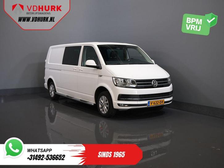 Volkswagen Transporter T6 2.0 TDI 150 pk DSG Aut. L2 Highlin, Autos, Camionnettes & Utilitaires, Entreprise, ABS, Air conditionné