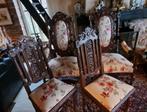 Antieke stoelen (kasteelstoelen), Antiek en Kunst, Antiek | Meubels | Stoelen en Sofa's, Ophalen