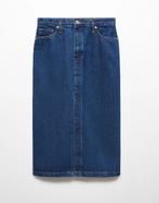 Jupe jean Mango, Kleding | Dames, Rokken, Mango, Blauw, Maat 46/48 (XL) of groter, Nieuw