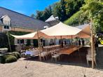 Stretchtent Feesttent Partytent 8x15mtr, Overige typen, 6 meter of meer, Zo goed als nieuw, 8 meter of meer
