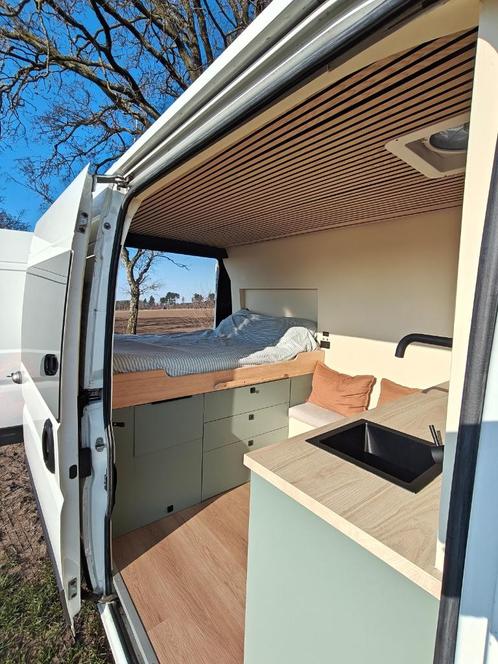 Off-Grid Camper - Citroën Jumper - Splinternieuwe ombouw, Caravans en Kamperen, Mobilhomes, Particulier, Bus-model, tot en met 2