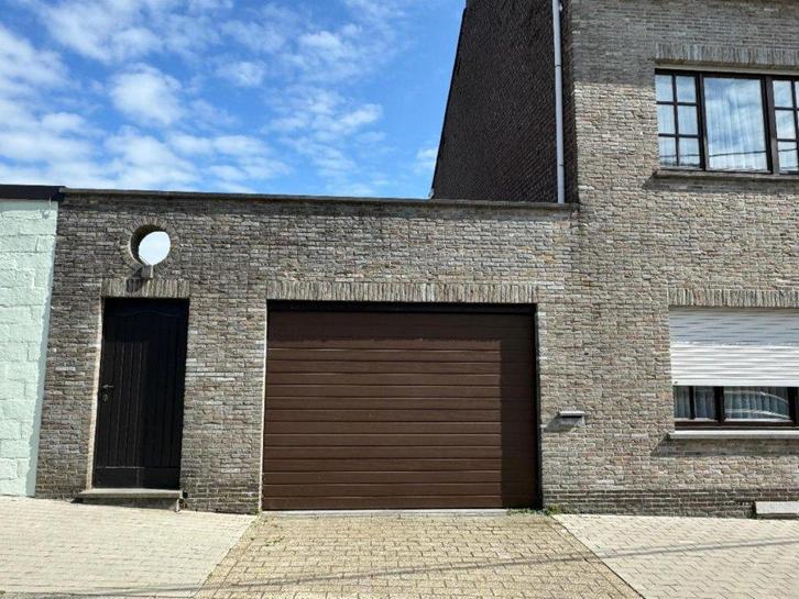 Porte de garage électrique - marron - 2 télécommandes, Maison & Meubles, Maison & Meubles | Autre, Utilisé, Enlèvement ou Envoi