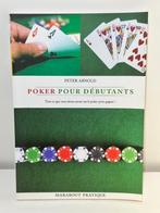 Poker pour débutants de Peter Arnold, Boeken, Hobby en Vrije tijd, Gelezen, Peter Arnold, Ophalen of Verzenden, Overige onderwerpen
