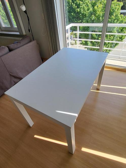 Ikea Laneberg uitschuifbare eettafel wit, Huis en Inrichting, Tafels | Eettafels, Ophalen