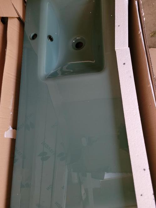 Vasque salle de bain 140x46 Sanijura neuve val.1130€, Doe-het-zelf en Bouw, Overige Doe-Het-Zelf en Bouw, Nieuw, Ophalen