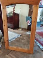 Spiegel met houten kader, afmeting 55 x 90 cm, Huis en Inrichting, Woonaccessoires | Spiegels, Ophalen, Zo goed als nieuw