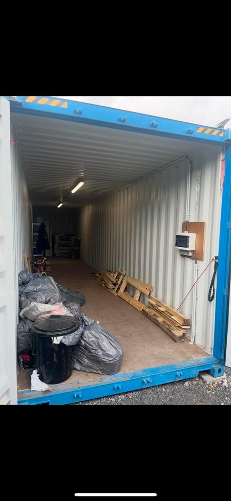 Zeecontainer te huur Te Gits voor opslag, Immo, Garages en Parkeerplaatsen