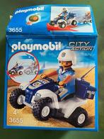 Playmobil Set 3655 + 6923 Rijdende politiewagen + politiemot, Ophalen of Verzenden, Zo goed als nieuw, Los Playmobil