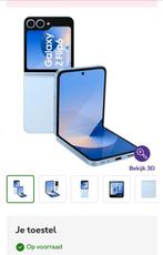Samsung Galaxy Z Flip6 blauw 256GB aangekocht via Proximus., Telecommunicatie, Ophalen of Verzenden, Nieuw