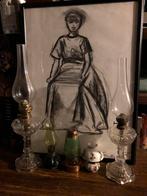 Petroleum lampen, Antiek en Kunst, Ophalen