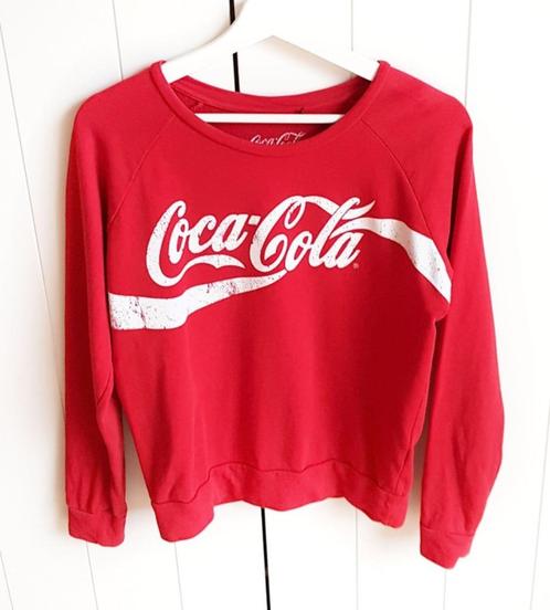 Sweater Coca-Cola (36), Kleding | Dames, Truien en Vesten, Gedragen, Maat 36 (S), Rood, Ophalen of Verzenden
