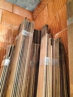 Meranti schroten planken  grote partij, Tuin en Terras, Palen, Balken en Planken, Ophalen of Verzenden, Zo goed als nieuw, Planken