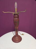 Pied de lampe Gallé en parfait état. Art Nouveau., Enlèvement ou Envoi