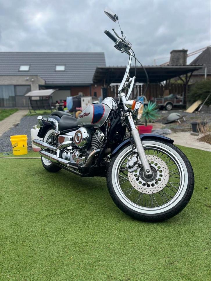 yamaha dragstar 650, Motoren, Motoren | Yamaha, Particulier, Toermotor, 12 t/m 35 kW, 2 cilinders, Minimaal motorrijbewijs A2