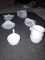 Petit vaiselle aperitif, Ophalen