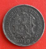 Luxemburg 25 centimes 1919, Postzegels en Munten, Verzenden