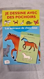 Pochoirs pour dessiner les animaux de chez nous, Enlèvement, Comme neuf, Autres types