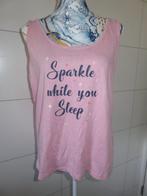 Roze/roos  open T-shirt - lingerie - Large - C&A - zomer, C&A, Ophalen of Verzenden, Roze, Nachtkleding