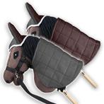 Deken en oorbeschermer voor Hobby Horse | Omkeerbaar | Grijs, Ophalen of Verzenden, Nieuw