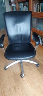 Vintage design bureaustoel, Huis en Inrichting, Ophalen, Gebruikt, Zwart, Bureaustoel