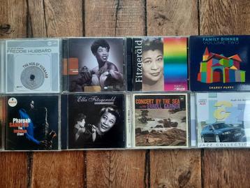 10 Jazz cds & 8 cds van Nat King Cole beschikbaar voor biedingen