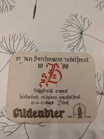 Gildenbier - fakkeltocht Diest 1988, Verzamelen, Biermerken, Ophalen of Verzenden, Zo goed als nieuw, Viltje(s)