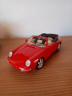 Porsche Carrera rouge (1/18), Comme neuf, Enlèvement ou Envoi