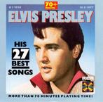 Elsvis Presley - His 27 best songs, Cd's en Dvd's, 1980 tot 2000, Verzenden