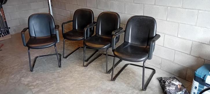 bureel stoelen, Huis en Inrichting, Bureaustoelen, Zo goed als nieuw, Bureaustoel, Zwart, Ophalen