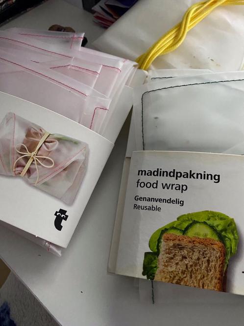 Papier d’emballage alimentaire réutilisable pour tartine, Maison & Meubles, Cuisine | Linge de cuisine, Comme neuf, Bleu