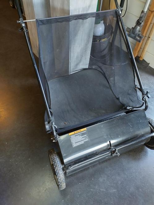 Blad veegmachine, Tuin en Terras, Veegmachines, Gebruikt, Ophalen