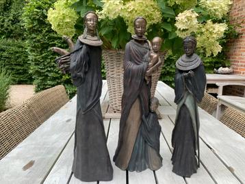 3 Maasai “ Soul Journeys” limited edition beelden beschikbaar voor biedingen