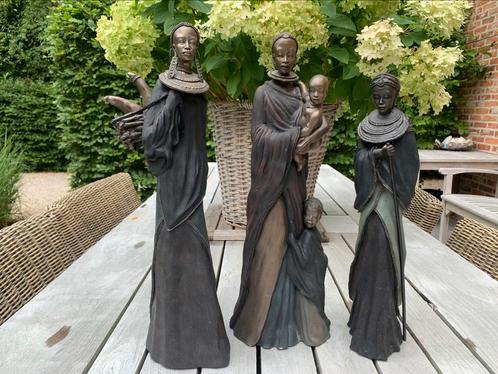 3 Maasai “ Soul Journeys” limited edition beelden, Verzamelen, Beelden en Beeldjes, Zo goed als nieuw, Ophalen