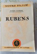 Rubens par Gustave Vanzype - série Notre Passé 1946, Ophalen of Verzenden, Nieuw, Gustave Vanzype