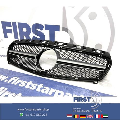 W176 A45 AMG GRIL Mercedes A Klasse 45 2013-2018 CHROOM, Auto-onderdelen, Overige Auto-onderdelen, Mercedes-Benz, Gebruikt, Ophalen of Verzenden