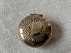 Zilveren pillendoosje rond Wiskemann, Ophalen, Zilver