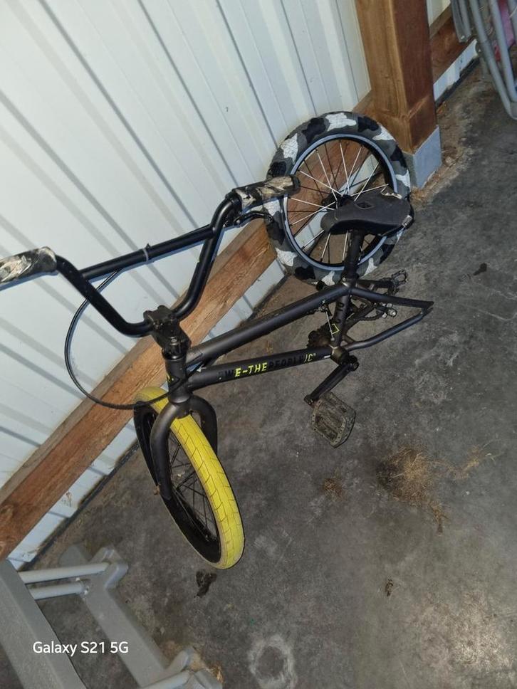 Prof bmx, Fietsen en Brommers, Fietsen | Crossfietsen en BMX, Zo goed als nieuw, 16 tot 20 inch, Chroom, Stuur 360° draaibaar