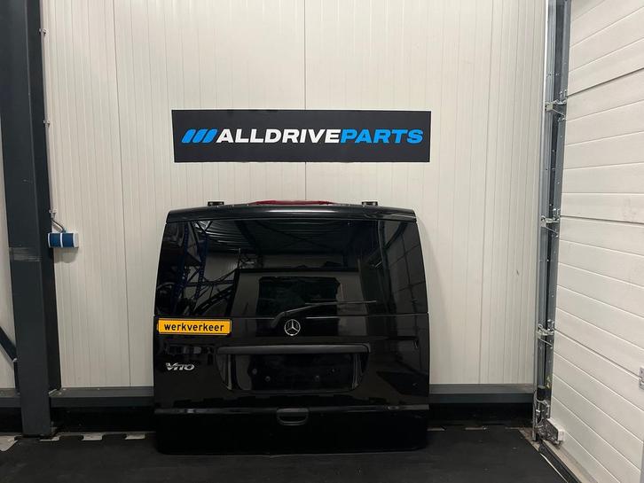 Mercedes Vito W639 / Viano Achterklep Zwart A6397400501, Auto-onderdelen, Carrosserie, Achterklep, Achter, Gebruikt, Ophalen of Verzenden