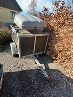 Remorque pour chien + coffre de toit, Ophalen, Gebruikt