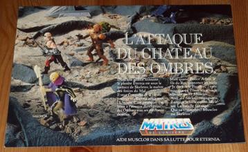 Masters of the Universe belgian poster catalog MOTU He-Man