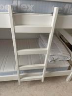 Wit stapelbed , in perfecte staat, Huis en Inrichting, Slaapkamer | Stapelbedden en Hoogslapers, Ophalen, 100 cm, Eenpersoons