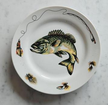 Assiette à poisson japonaise Department 56 Lake 5 pièces disponible aux enchères