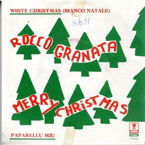 Vinyl, 7"   -    Rocco Granata – White Christmas (Bianco Nat, Cd's en Dvd's, Vinyl | Overige Vinyl, Overige formaten, Ophalen of Verzenden