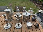 Antieke verzilverde set, Ophalen