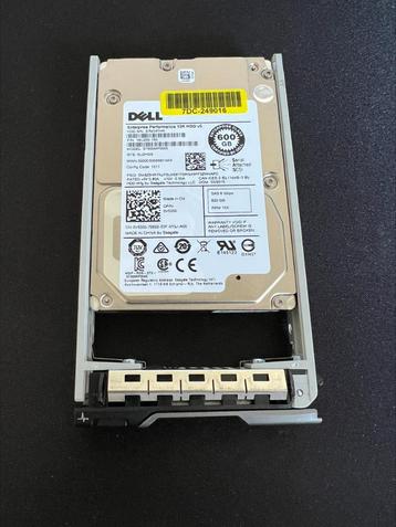 DELL 600GB 15k HDD v5 SAS drive inclusief cradle