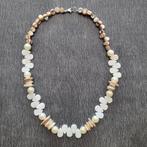 Elegante halsketting, artisanale stijl, Handtassen en Accessoires, Kettingen, Ophalen of Verzenden, Gebruikt