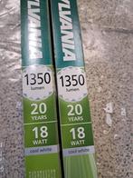 2 TL Lampen Sylvania 1350 lumen 18 watt T8 cool white, Neuf, Enlèvement, Moins de 30 watts, Autres types