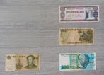 Lot 4 billets, Timbres & Monnaies, Billets de banque | Asie, Enlèvement ou Envoi